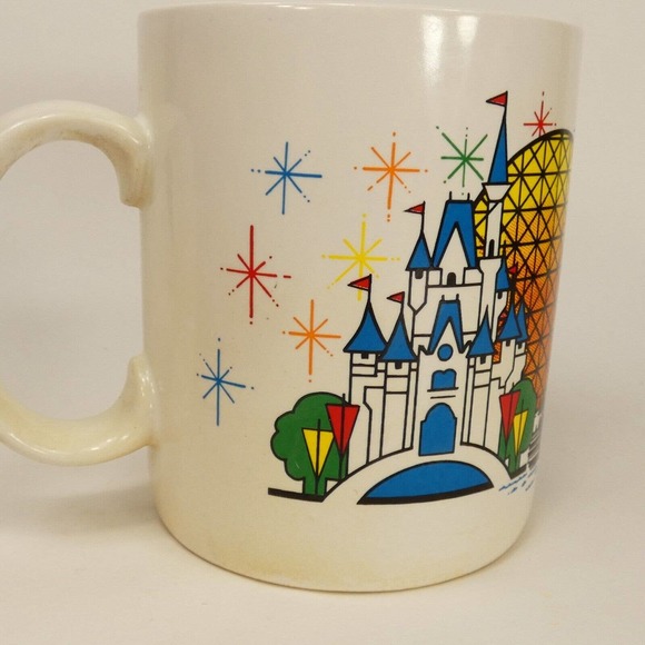 I Love Grandma Epcot Disney Coffee Mug Vintage Magic Kingdom Mickey Mouse UEJYU - Picture 4 of 10